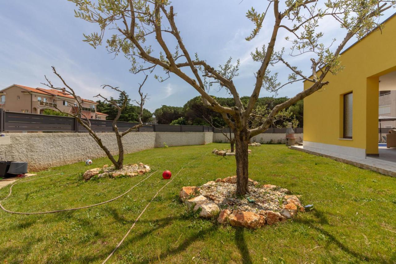Modern Villa Eve In Medulin With Pool Near The Beach Экстерьер фото
